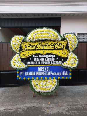 Papan Bunga Duka di Sidayu