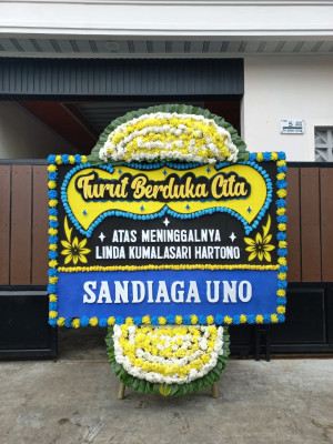 Papan Bunga Duka di Sidayu